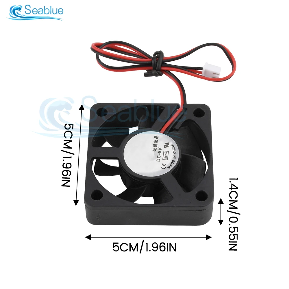 Imagem -03 - Ventilador para pc do Computador Módulo Inteligente de Controle de Temperatura Dissipador de Chassi Controlador de Velocidade do Motor dc 6v70v
