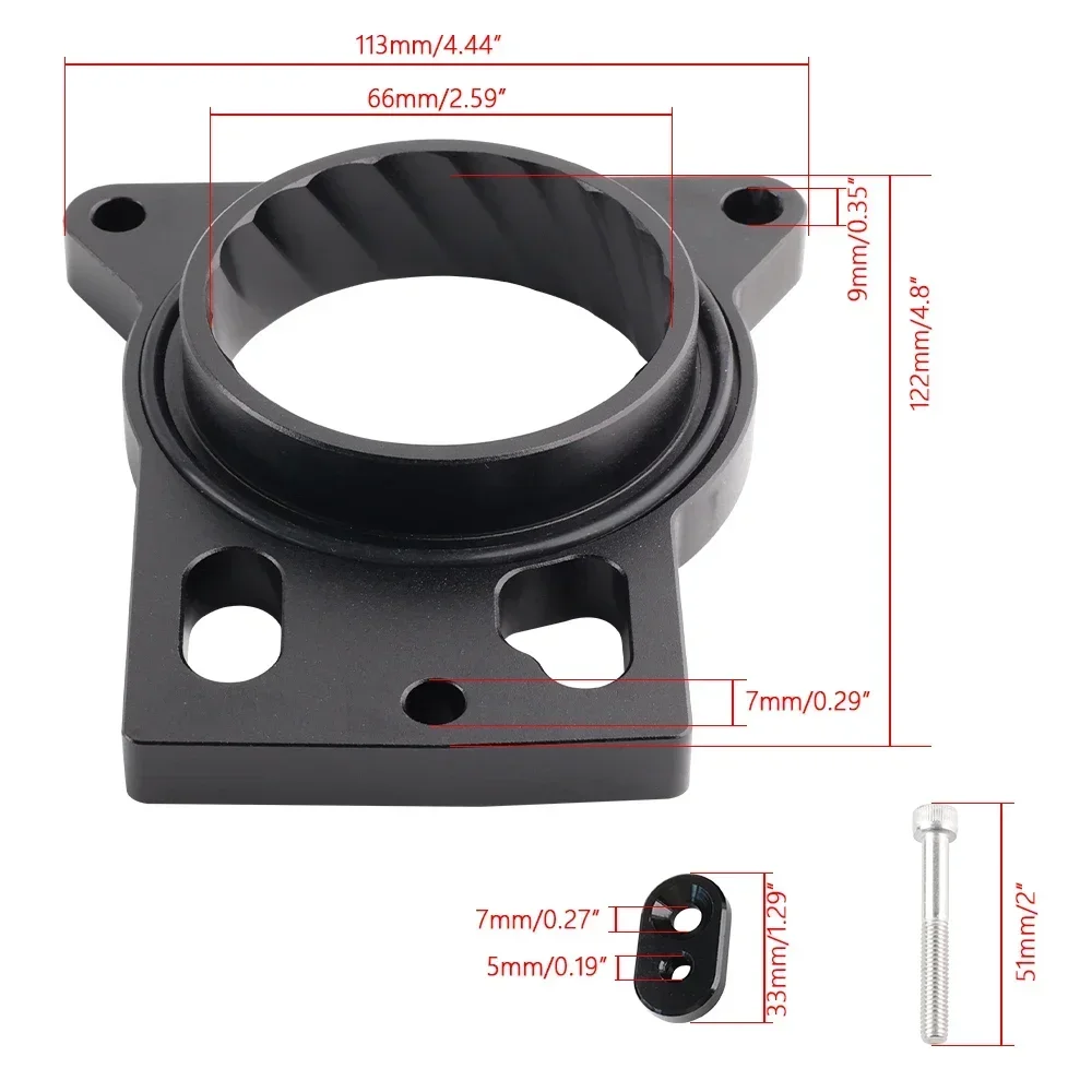 Automobiles Replacement Throttle Body Spacer For Cadillac Escalade Chevrolet Avalanche Silverado SSR GMC Sierra Yukon Hummer