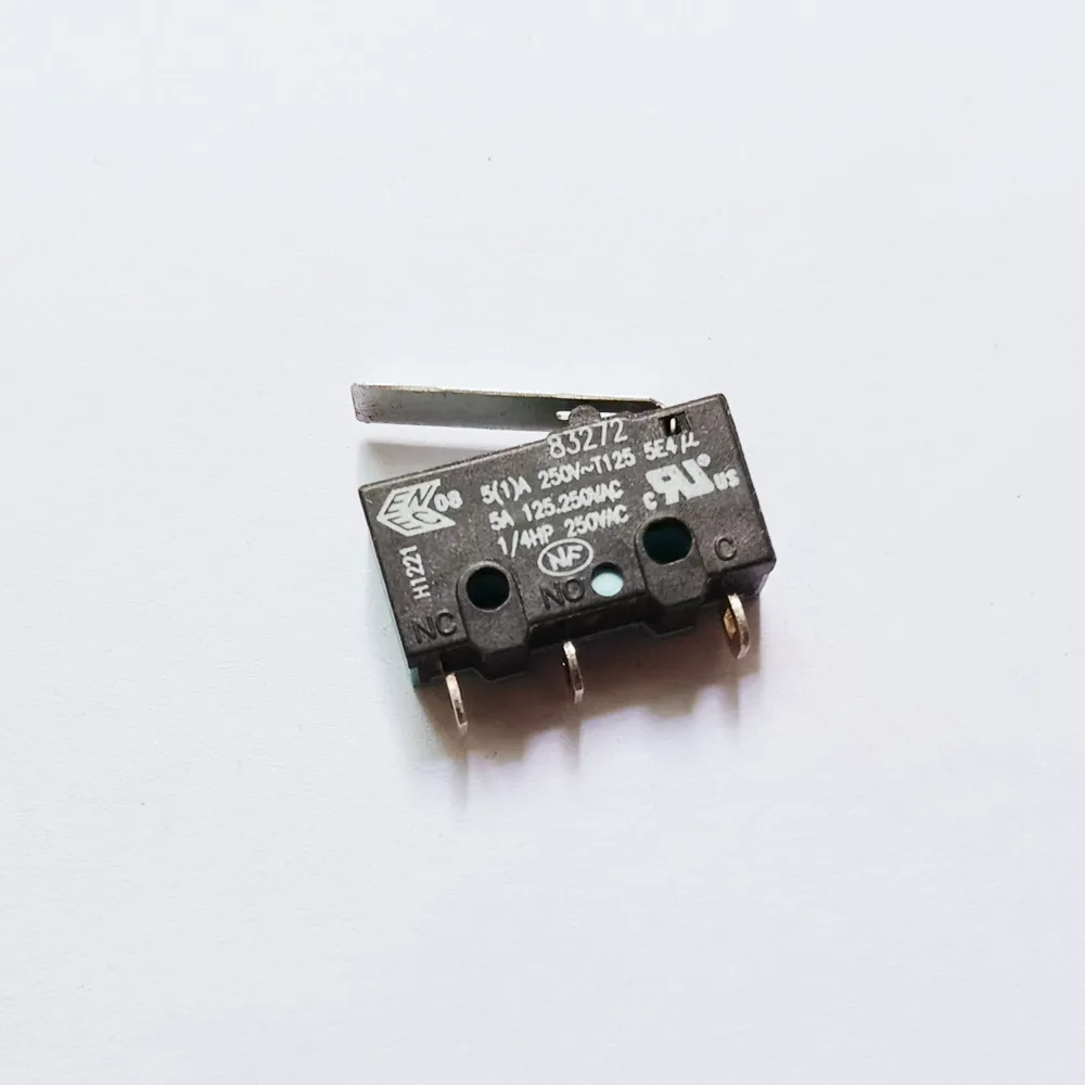 Original new 100% travel limitation 5A 83272 3pin micro switch with swing bar iron plate
