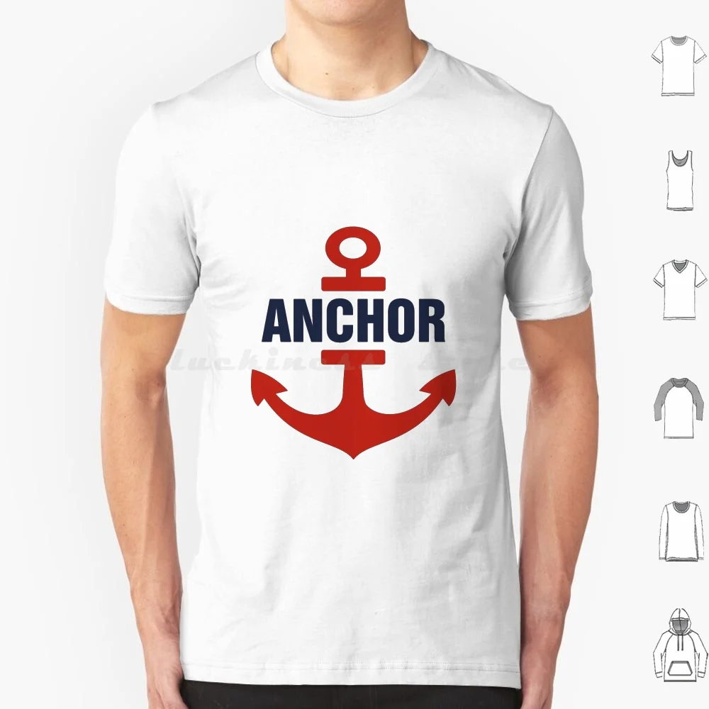 Camiseta de ancla 3, 6Xl Camisa de algodón, camiseta fresca, ancla Luffy, Idea japonesa, cita, refranes, Humor divertido, cumpleaños, Navidad, sarcasmo