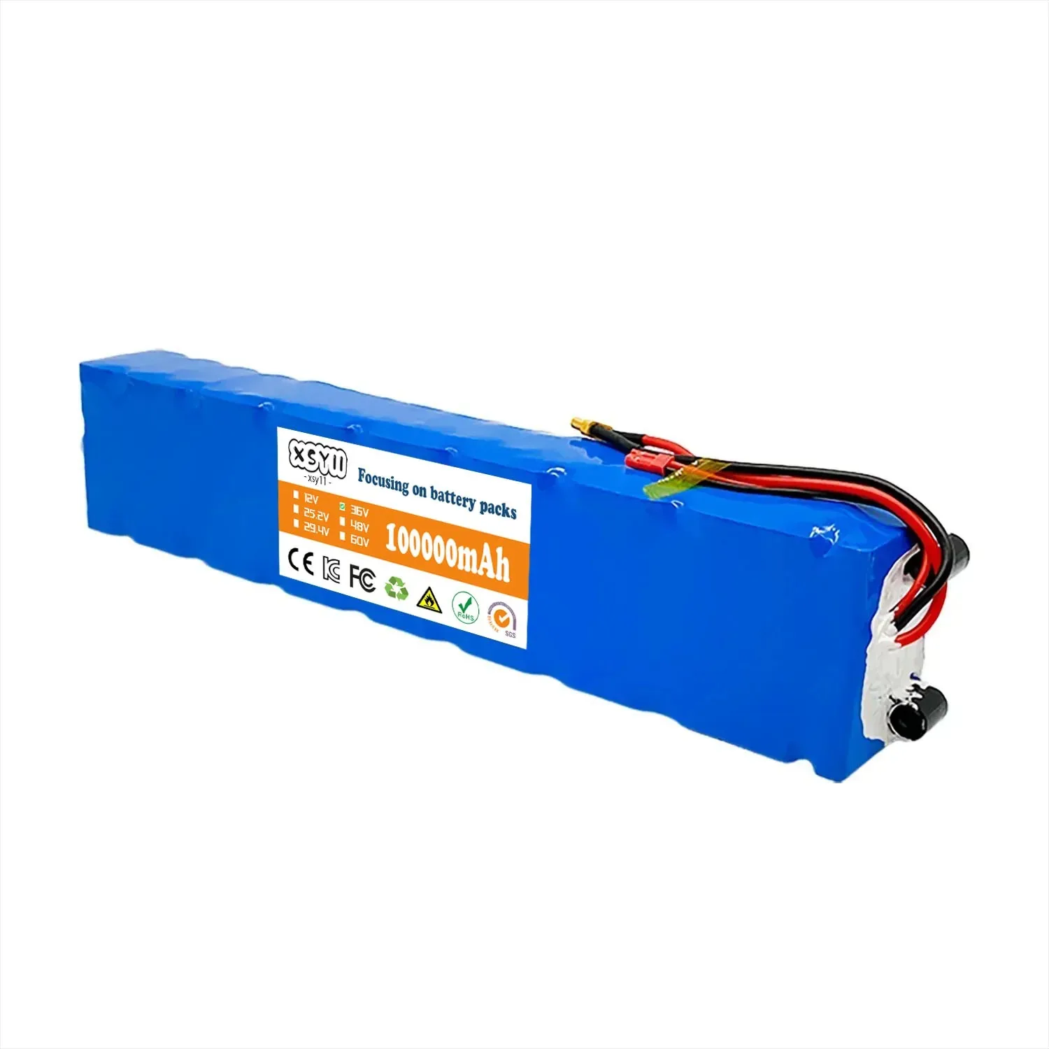 Paquete de baterías para patinete eléctrico 10S3P, 36V, 100000mAh, 36v, 18650, litio, M365