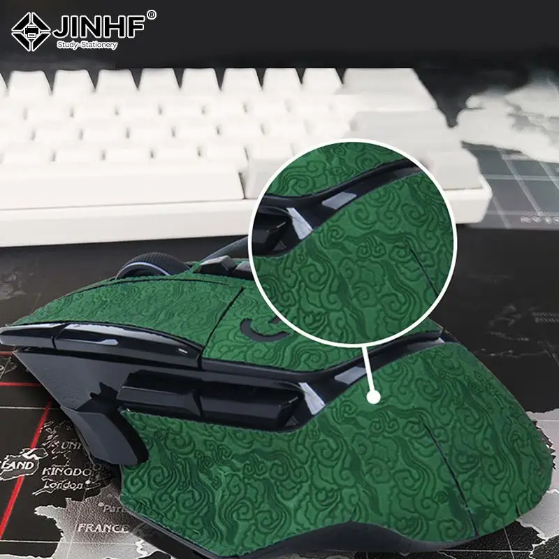 Mouse Grip Tape Non Slip Waterproof Side Stickers Anti Slip Suck Sweat Pads For Logitech G502X Wireless Gaming Mouse Sticker