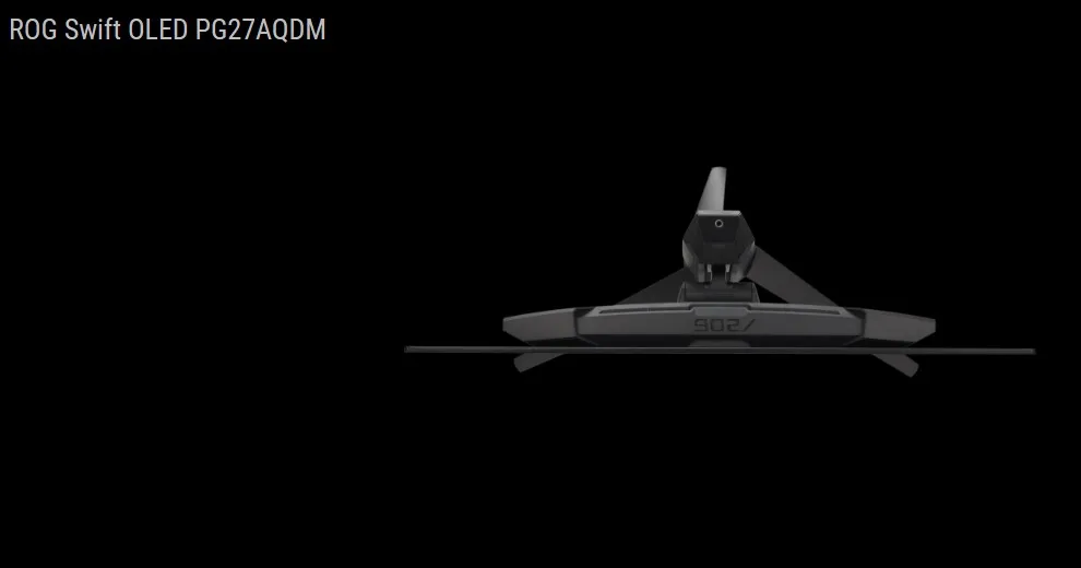 ROG 26,5-calowy ekran OLED 2K Gaming IPS Monitor 240HZ PG27AQDM