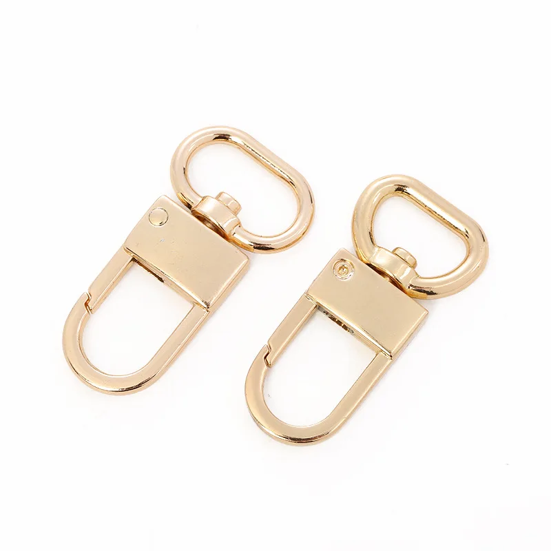 

16mm Snap Lobster Clasp Hooks Gold Silver Plated DIY Jewelry Making Findings for Keychain Neckalce Bracelet Supplies