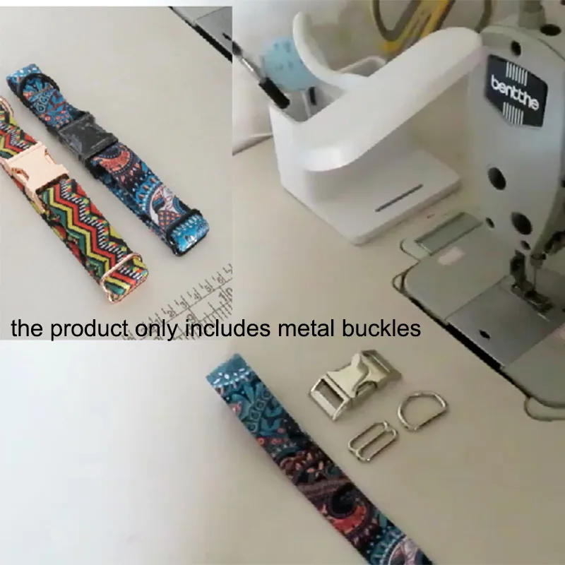 

10 компл./лот, 10 мм, металлические D-образные кольца, слайдер, регулятор, петля для ремня, пряжка для кошек, маленьких собак, ошейники, фурнитура, швейные аксессуары