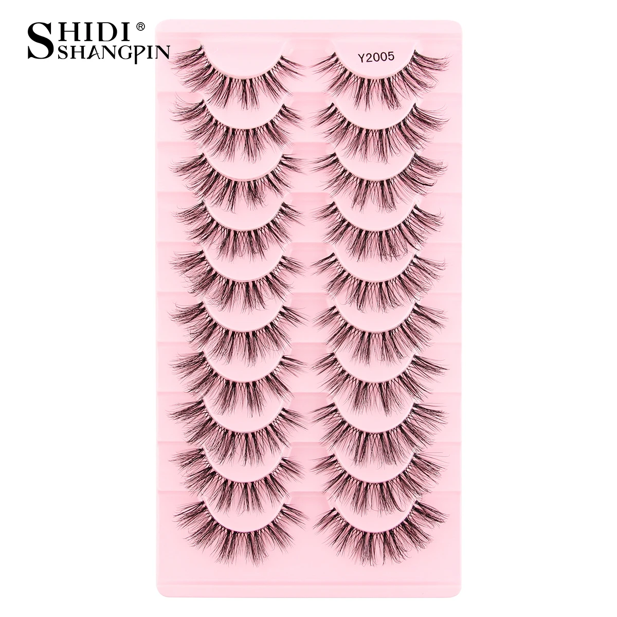 3/10 Pairs Mink False Eyelashes, Natural Fluffy Look