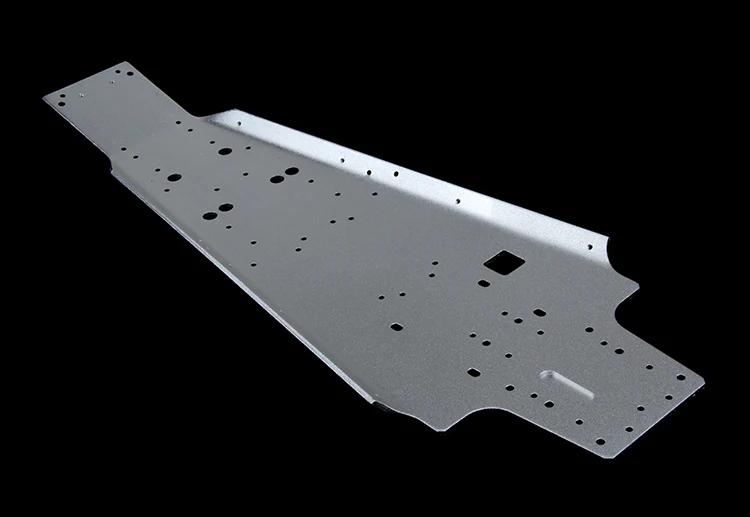 Hard Anodized Main Bottom Chassis for 1/5 Rovan 4WD BM FG Monster Truck