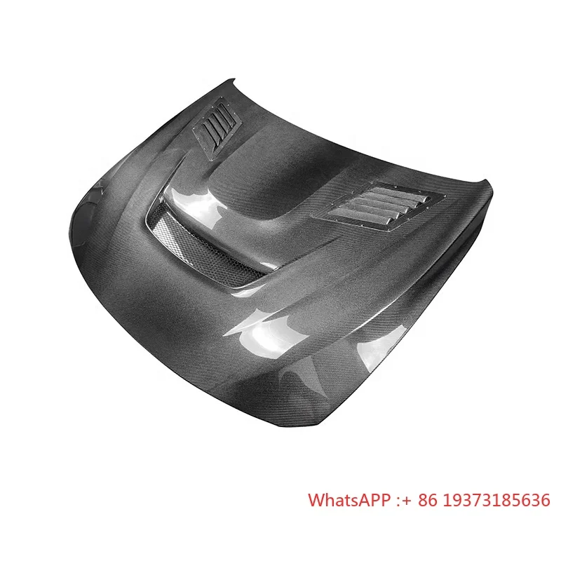 Var Style F80 M3 Car Carbon Fiber Front Engine Hood Vented Bonnet for BMW M3 M4 F82 F80 F83 2014-2020