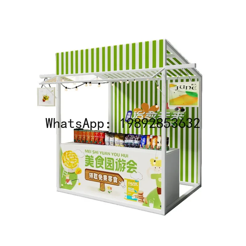 Z2-28  Internet Celebrity Night Market Food Street Stall Display Rack Large Event Stall Rack Outdoor Scenic Spot Stall Rack