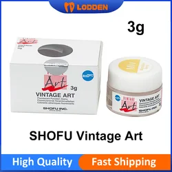 SHOFU Vintage Art 3g Basic And Effect Colors Dental Fluorescent Porcelain Stains For Dental Zirconia Stain and Glaze