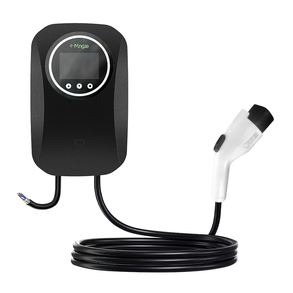 

7Kw 11KW 22KW EU US for Tesla GBT Standard New Energy Vehicle Charging App WiFi with LCD Type1 Type2 GBT 16A 32A