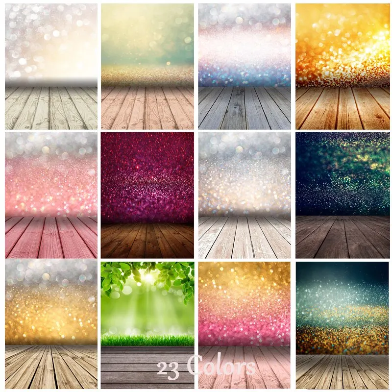 

SHUOZHIKE Thin Cloth Bokeh Photography Backdrops Props Glitter Facula Wall And Floor Photo Studio Background LX-1011