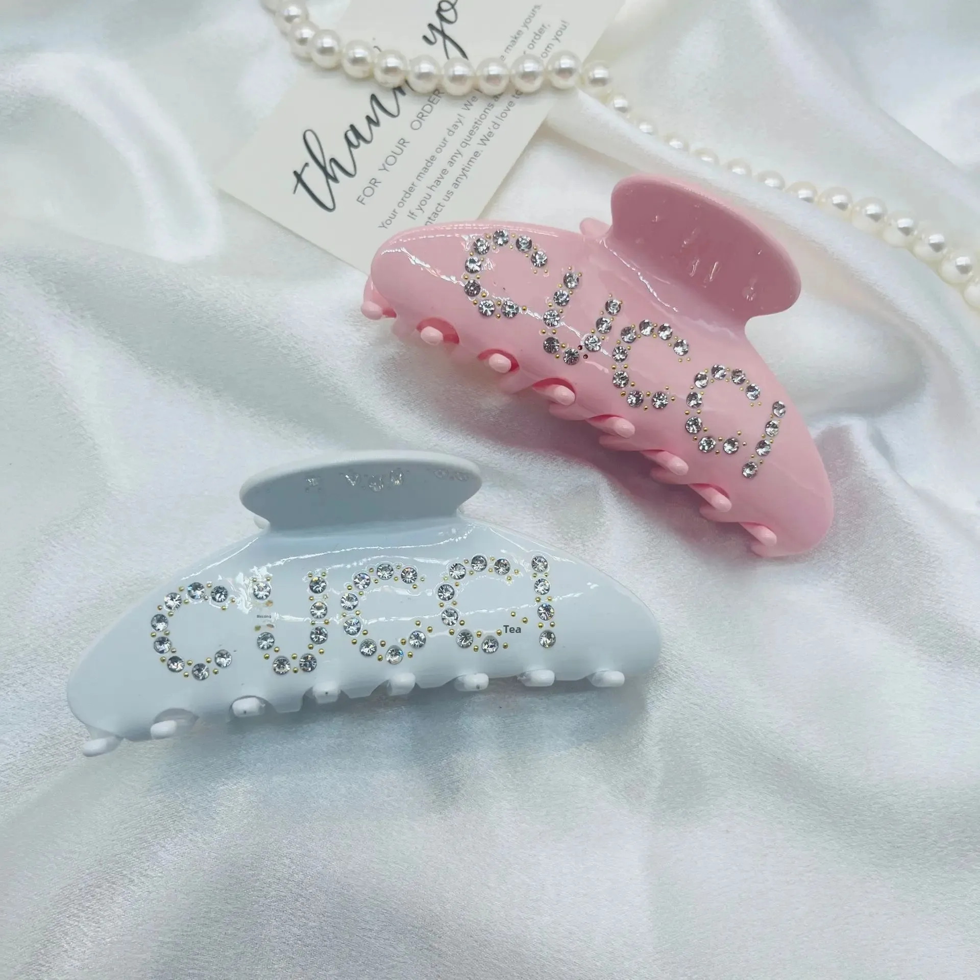 السيدات الزخرفية القرش المشبك مشبك شعر الماس جزءا لا يتجزأ من الإنجليزية إلكتروني النمط الفرنسي الفاخرة إكسسوارات الشعر أغطية الرأس