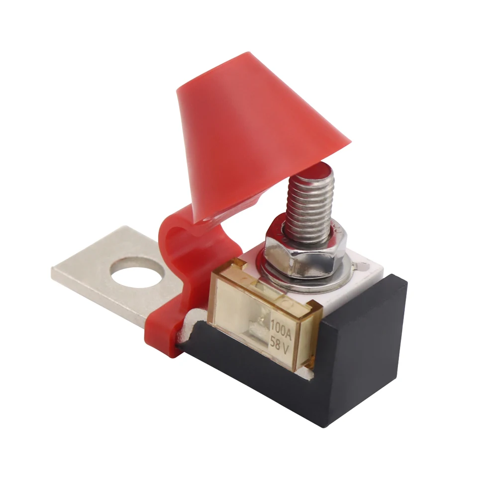 Block Kit 30A-300A Battery Terminal Holder with 58V Ring   Protection for Boat Truck for RV Cruise Ship Crane