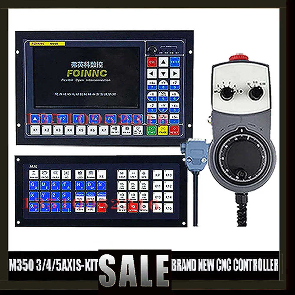 

M350 3/4/5 Axis Cnc Offline Controller Kit Supports Automatic Tool Change, Atc Extended Keyboard Handwheel Mpg 75w24v Dc