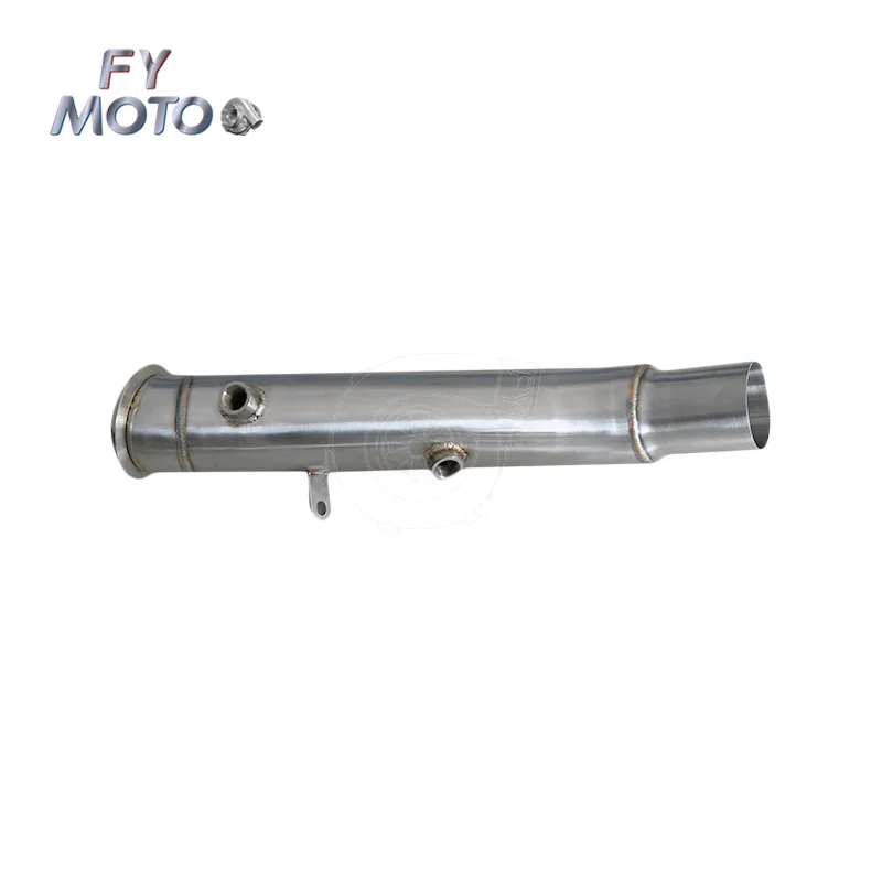 SS304 Stainless Steel Turbo Exhaust Downpipe For ALFA Romeo Giulia 2.9T Performance Exhaust Pipe Replacement Parts