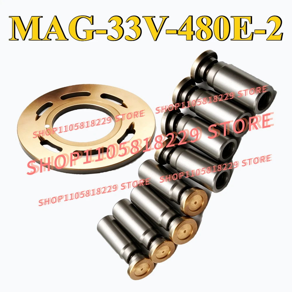 MAG-33V Hydraulic Motor Parts Valve Plate MAG-33V-480E-2 Final Drive Walking Motor Service Kit