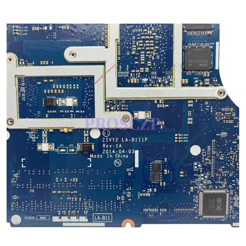

Motherboard For Lenovo Y70-70 Y50-70 Y50 Laptop Motherboard ZIVY2 LA-B111P With CPU I5/i7 4th GTX860 GTX960 GPU DDR3 100% test