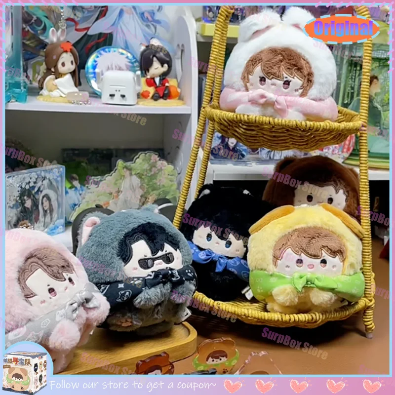 

Wagu Новый оригинальный Lost Tomb Fluffy Treasure Hunt Mystery Box Брелки Wu Xie Zhang Qiling Коллекционные игрушки Модная слепая коробка
