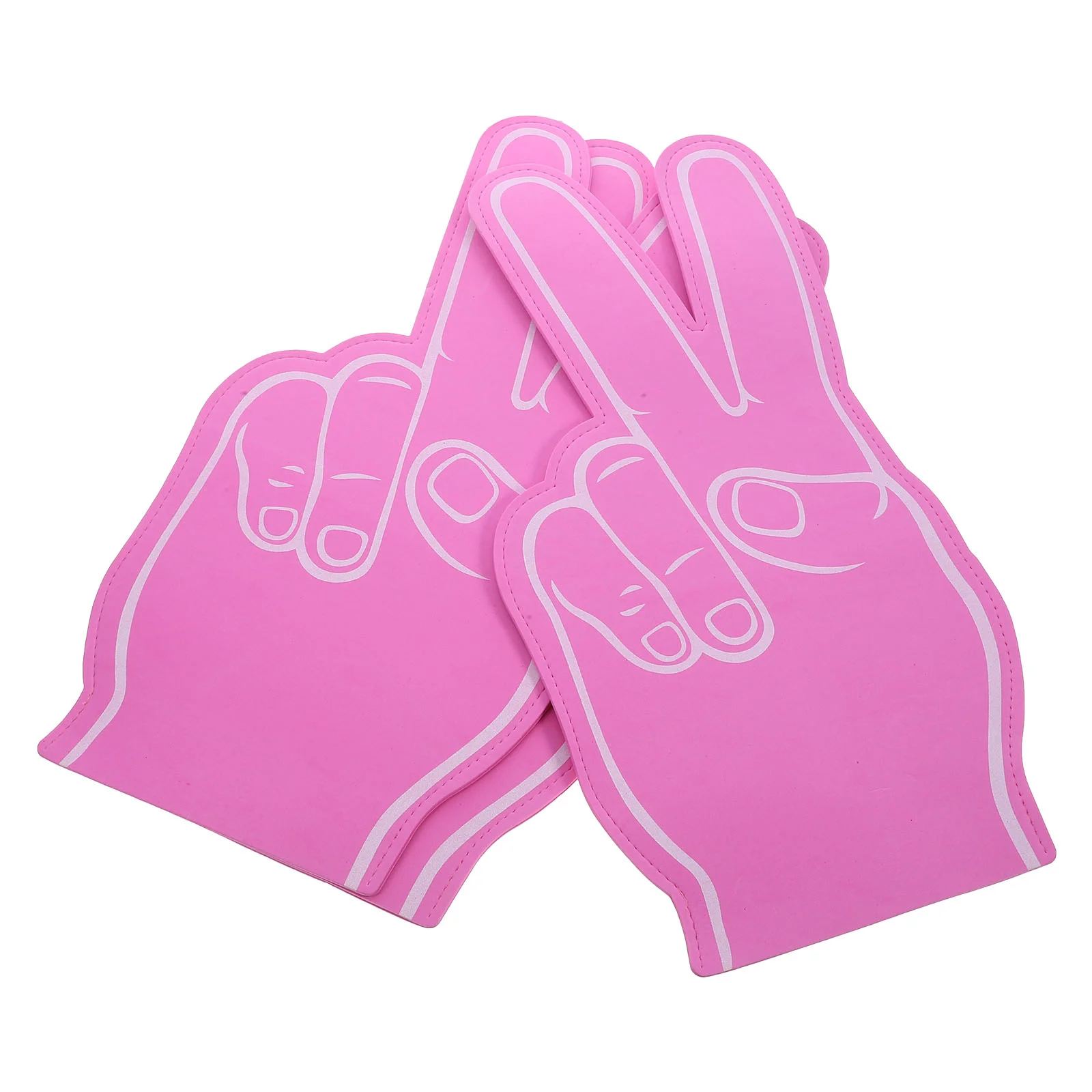 

3 Pcs Cheerleading Hand Gesture Party Prop Sports Favor Foams Finger for Sporting Events Stuff Toys