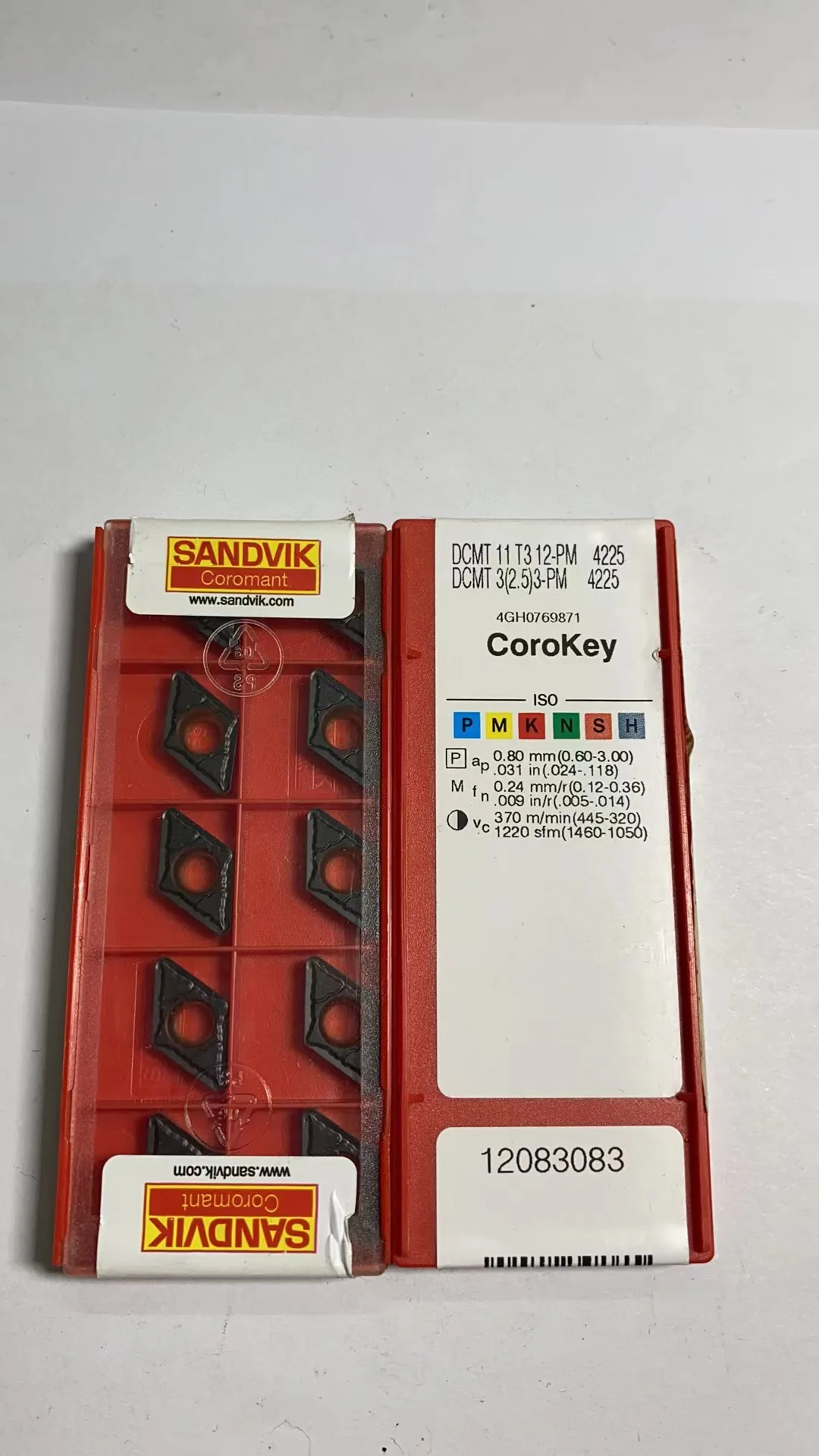 

CNC blade DCMT11T312-PM 4225 4315 Original and authentic clearance sale, limited quantity