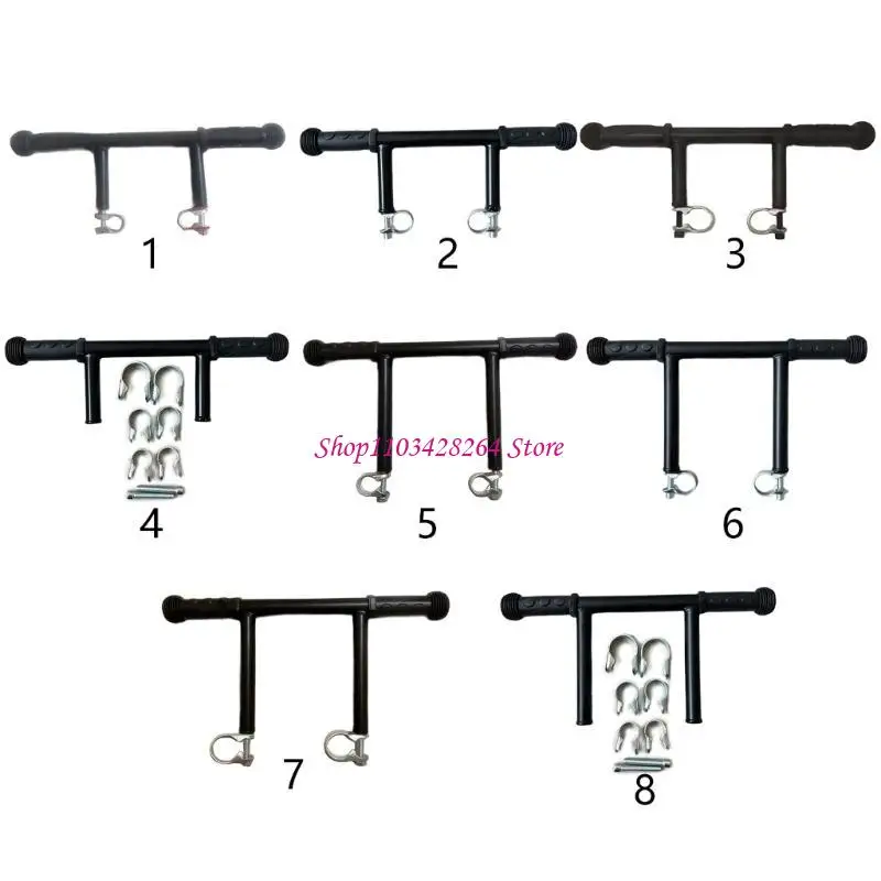 

Адаптер-удлинитель ручки для детских колясок, легкий удлинитель ручки, двойная трубка для высоких родителей, черный