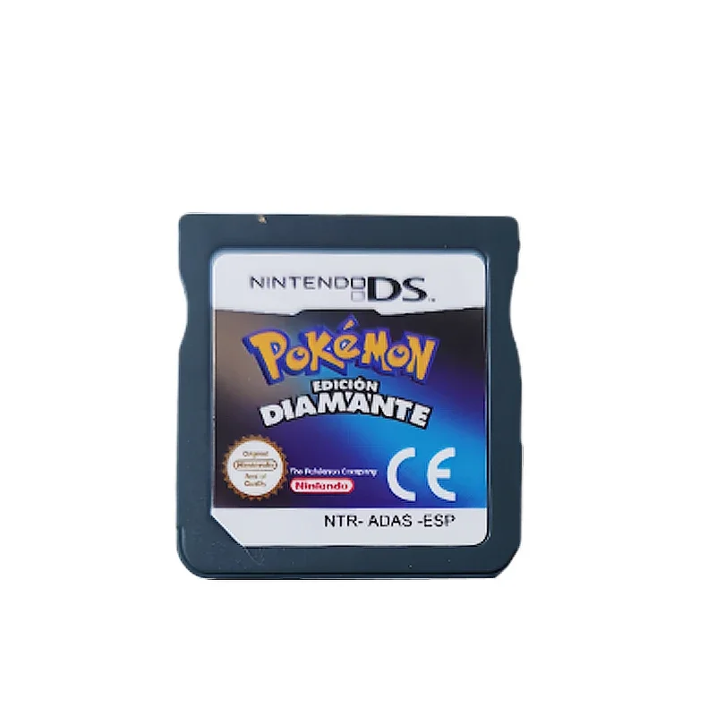 Pokemon DS 3DS NDSi NDS Lite GameCard Gold Heart Silver Soul Gold/Silver/Platinum/ Video Game Console Spanish Version