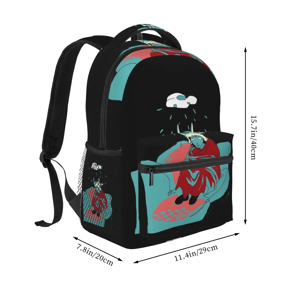 Hylics 2 Surreal Role-playing Game Independent Game Student Backpack School Bag Daypack for Men Women Bookbag Shoulder Bags