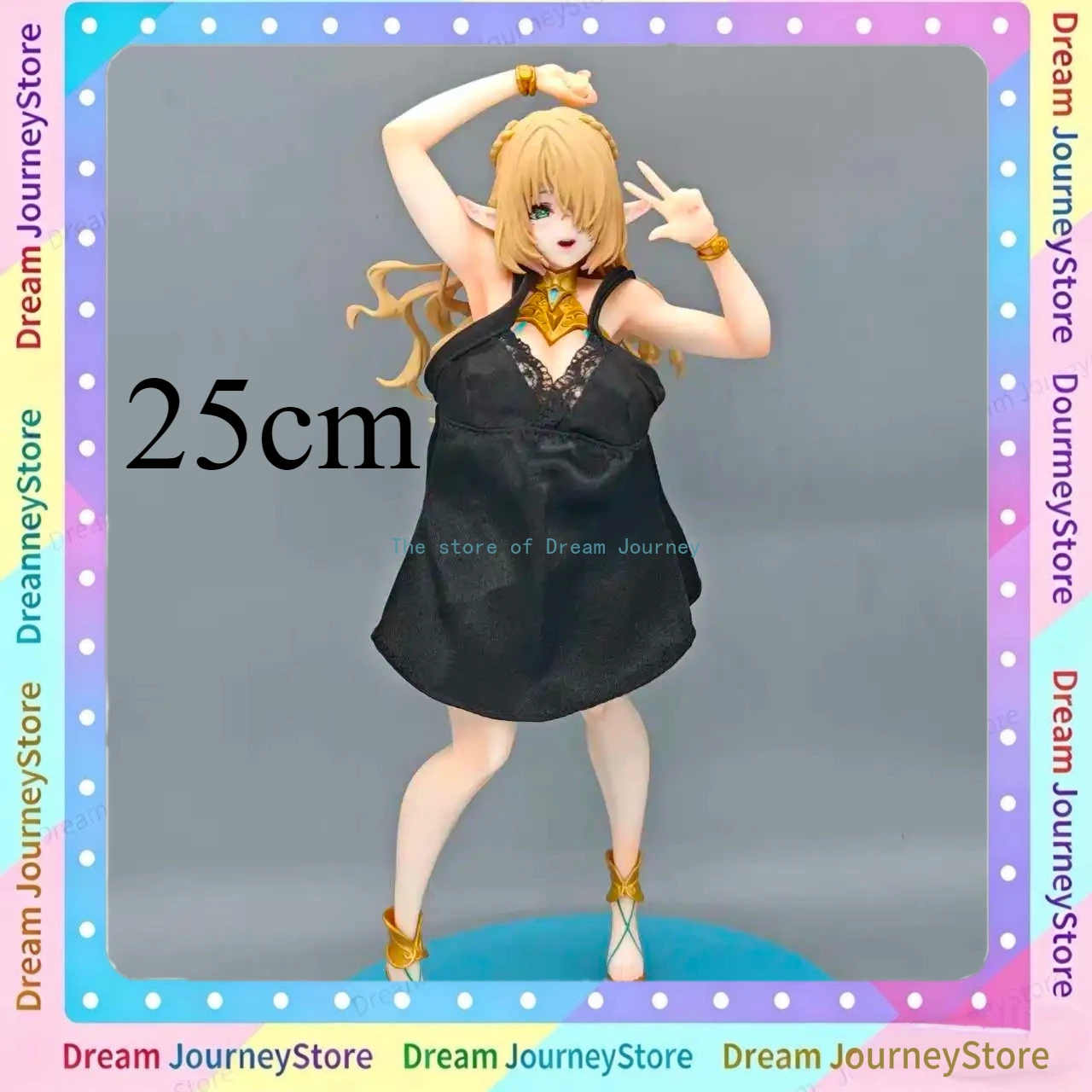 

25cm Beautiful Girl Character Swimsuit No. 14 Villager Mom Tiana Elf Village Anime Collectible Model Holiday Gift Children's Toy