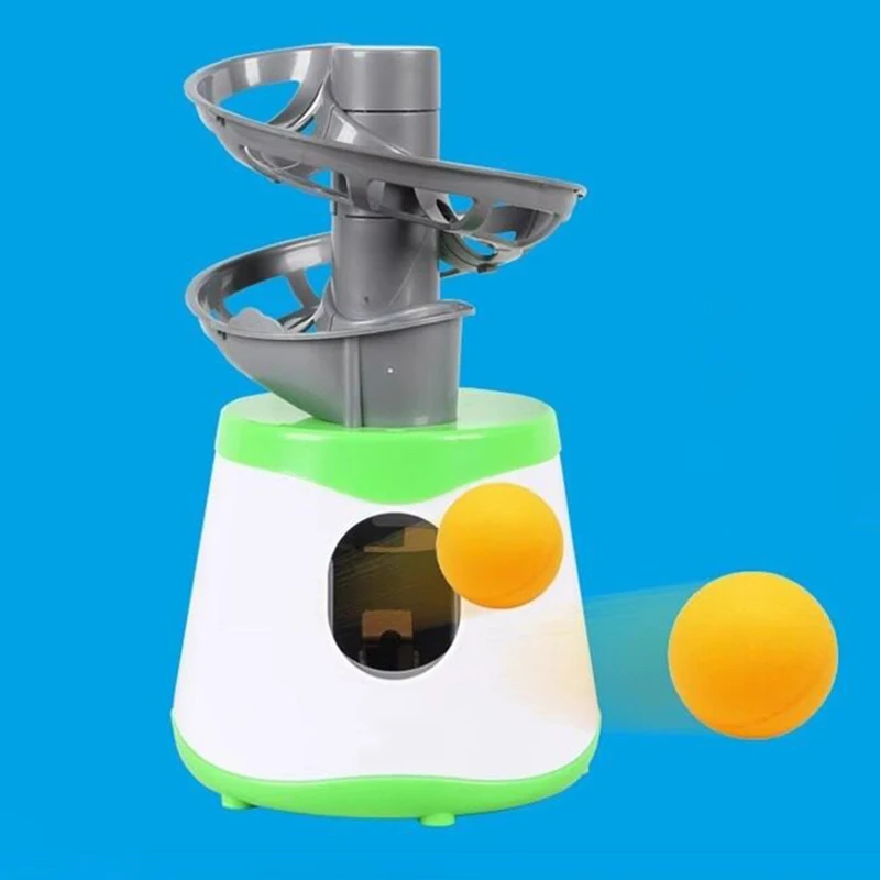 

Automatic Table Tennis Serve Machine Lightweight Ping Pong Throwing Machine Durable Balls Trainer Portable Sports Accessories