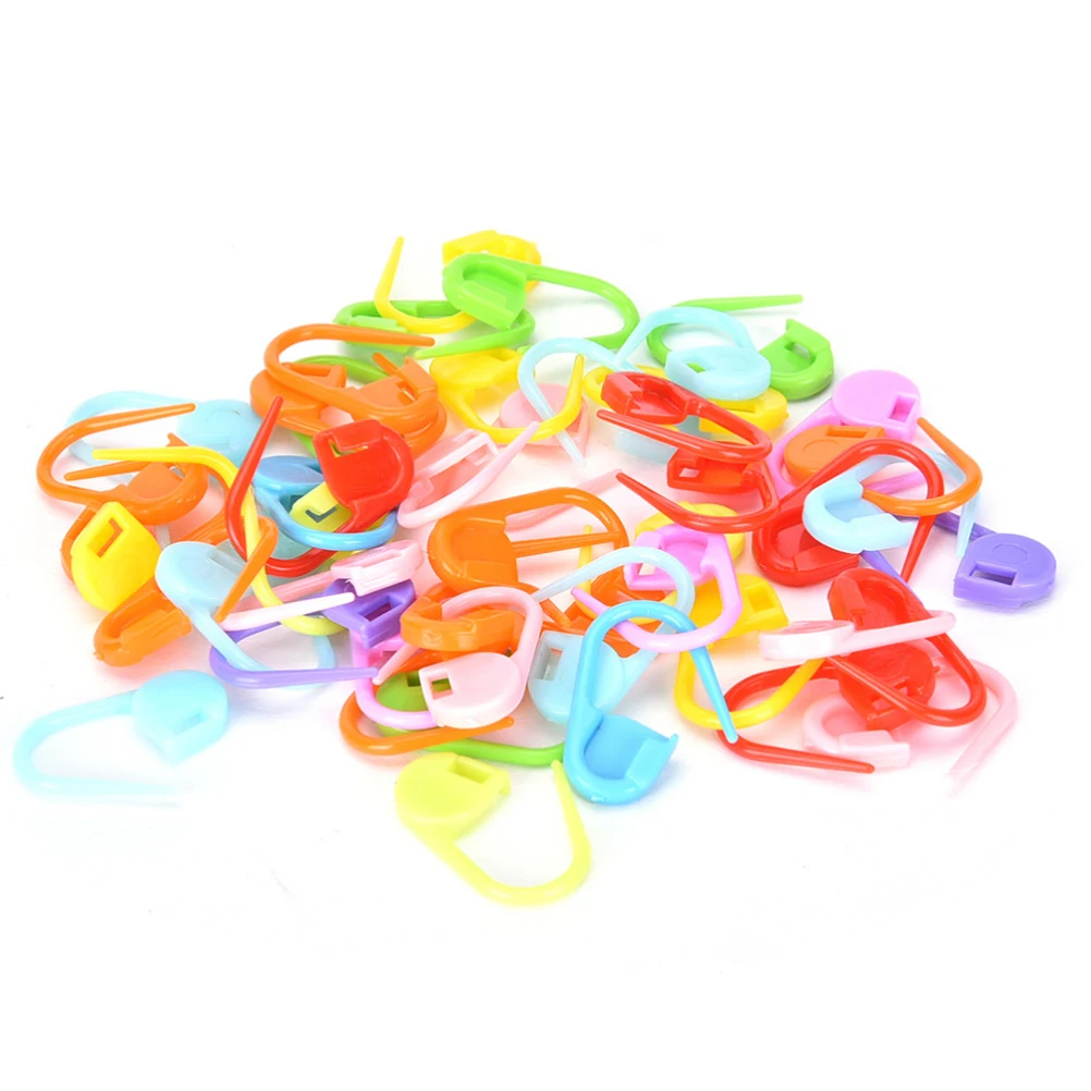 

120 Pcs Don't Buckle The Knitting Tools Crochet Accessories Supplies Locking Stitch Markers
