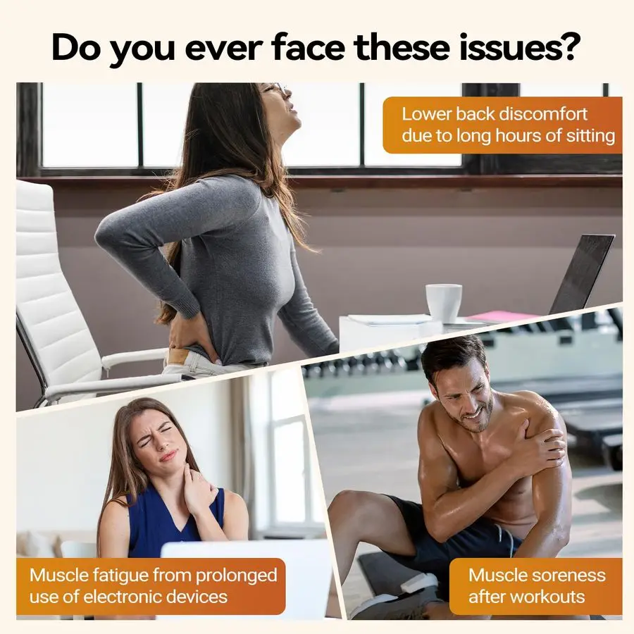 

Heads Massage Gun Deep Tissue with 3 Model amp 30 Levels, Cordless Quiet Back Massager for Pain Relief Deep Tissue, Neck Massage