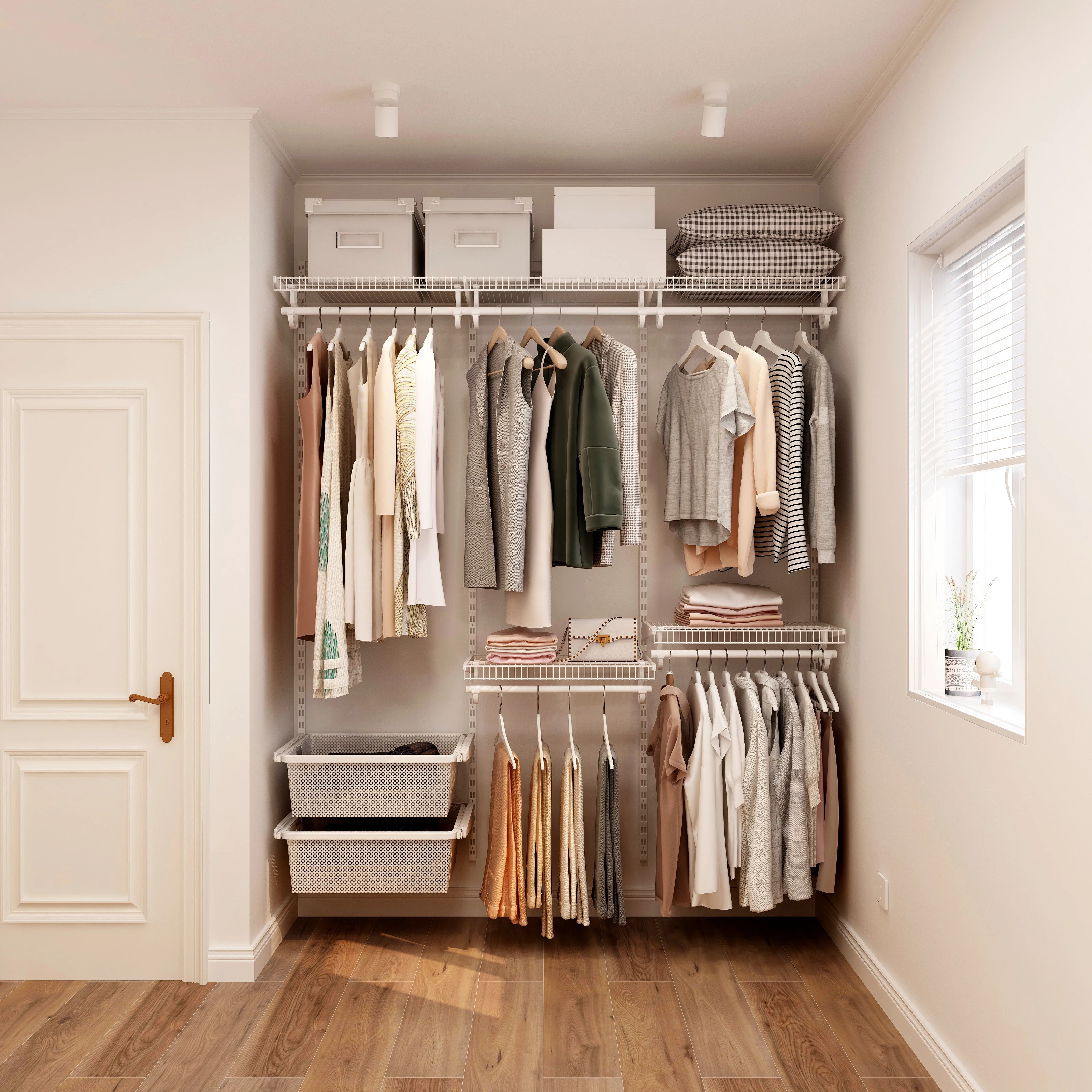 Kit de armário portátil diy, organizador de roupas, rack de armazenamento de parede para quarto, cozinha, banheiro, sala de estar