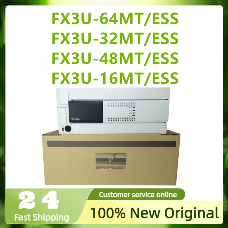 100% Original New PLC Module FX3U-16MT/ESS 32MT 48MT 64MT   In stock