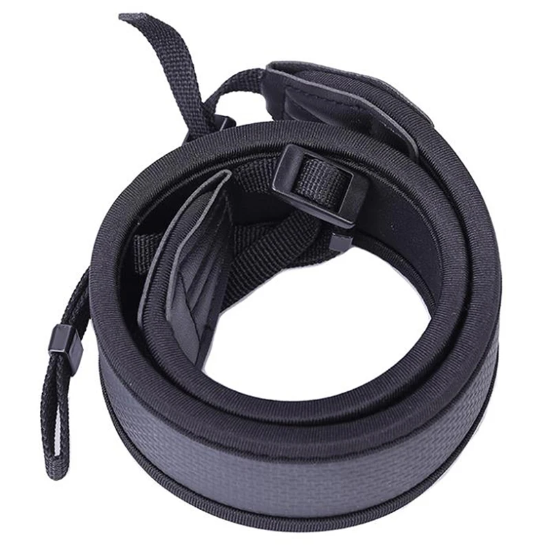 Universal Neck Shoulder Strap Belt Camera Shoulder Neck Straps Adjustable Thick Anti-slip Black Straps for Digital Camera