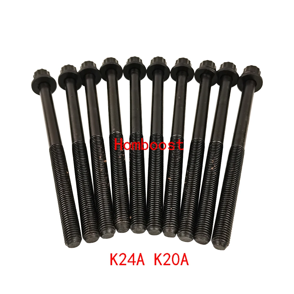 10PCS Cylinder Head Bolt Screws K20A K24A 90005-PNA-003 For Honda Accord CR-V  Stream Odyssey