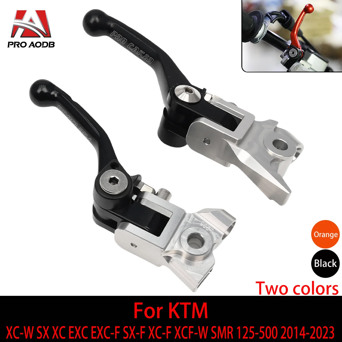 

For KTM SX SXF XC XCF XCW EXC EXCF 2014-2023 Motorcycle CNC Brake Clutch Lever For Husqvarna TE TC FE 250 350 450 501 2014-2016