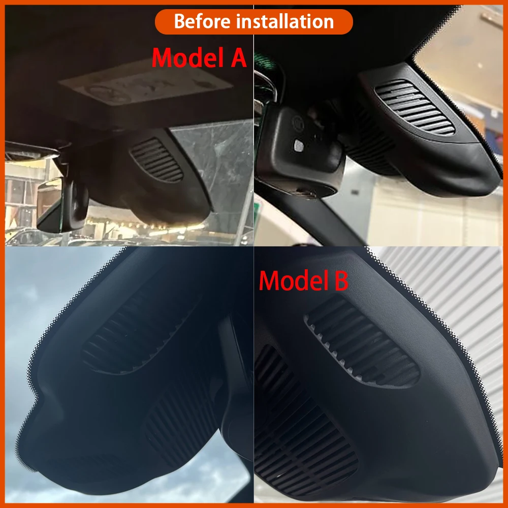 for Mercedes Benz GLC X254 C254 2022 2023 2024 2025 Video Recorder 4K DVR Dash Cam Wifi Camera 170° Angle Loop Recording