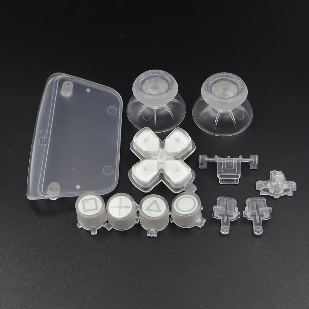 Para ps5 jogo alça de substituição diy botão colorido controlador polegar vara analógico kit reparo para controlador ps5