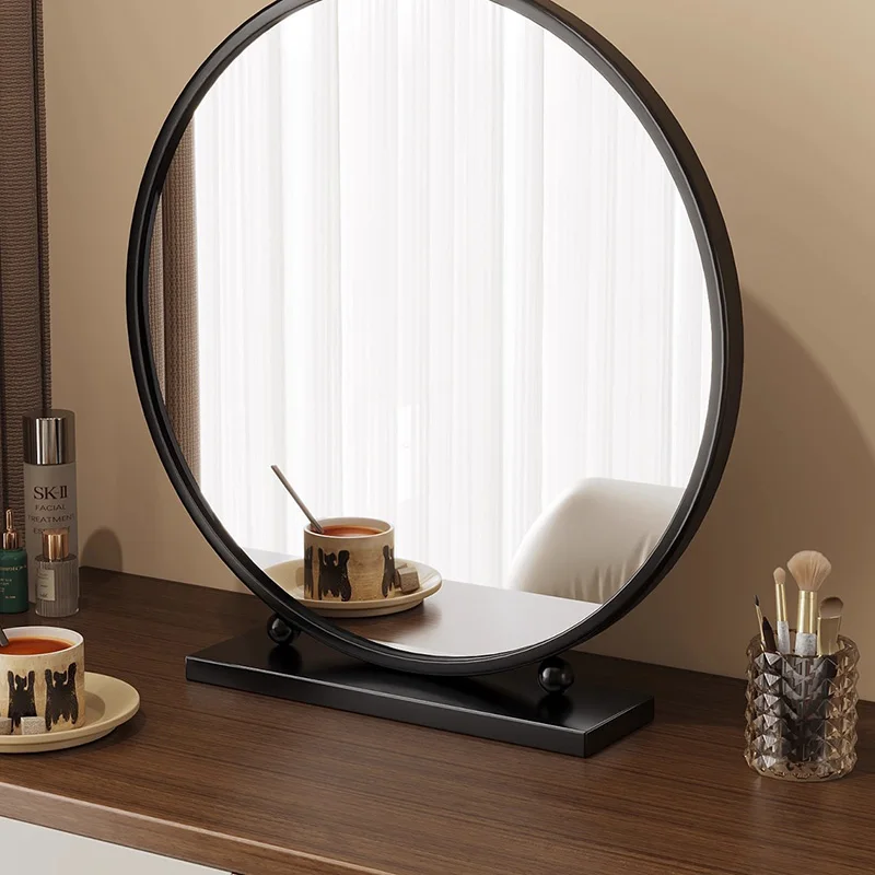 

Metal Modern Makeup Mirror Small Nordic Gold Luxury Makeup Mirror Girls Bedroom Espejos De Cuerpo Completo Home Decoration