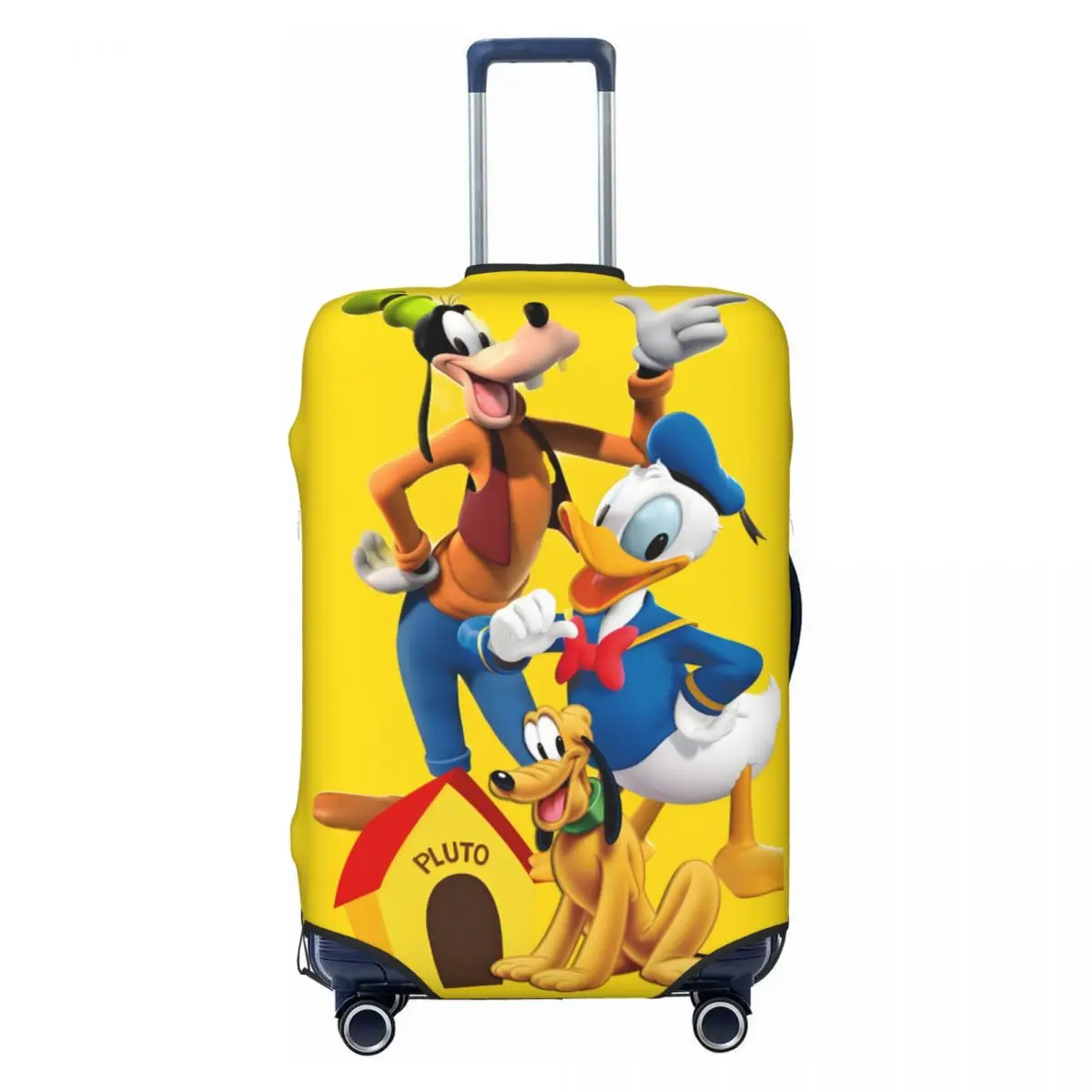 

Чехол для багажа из мультфильма Goofy на заказ, модный защитный чехол для чемодана с забавным животным узором, костюм для 18-32 дюймов