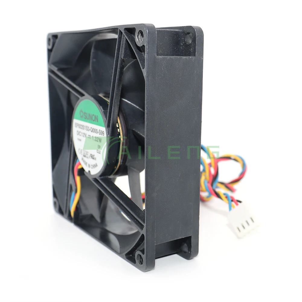 SUNON 9025 90MM 90x90x25mm 775 CPU Fan PC Case Cooling Fan 12V 1.32W EF92251S3-Q000-S99 with PWM 4pin