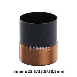 1PC Speaker Voice Coil Inner 25.5/35.5/38.5mm Woofer Bass Repair Parts With Copper Wire Aluminium Bobbin