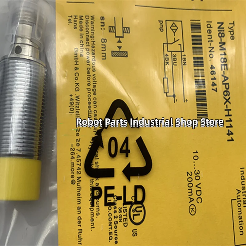 Interruptor de proximidad, piezas, NI8U-EM12-AP6X-H1141, NI8U-EM12-AN6X-H1141, NI8-M18E-AP6X-H1141, nuevo, 3 NI8-M18E-AN6X-H1141