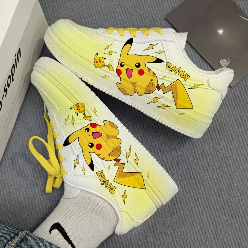 

lovely Original cartoon Pokémon princess cute Casual shoes non-slip soft bottom sports shoes girlfriend gift