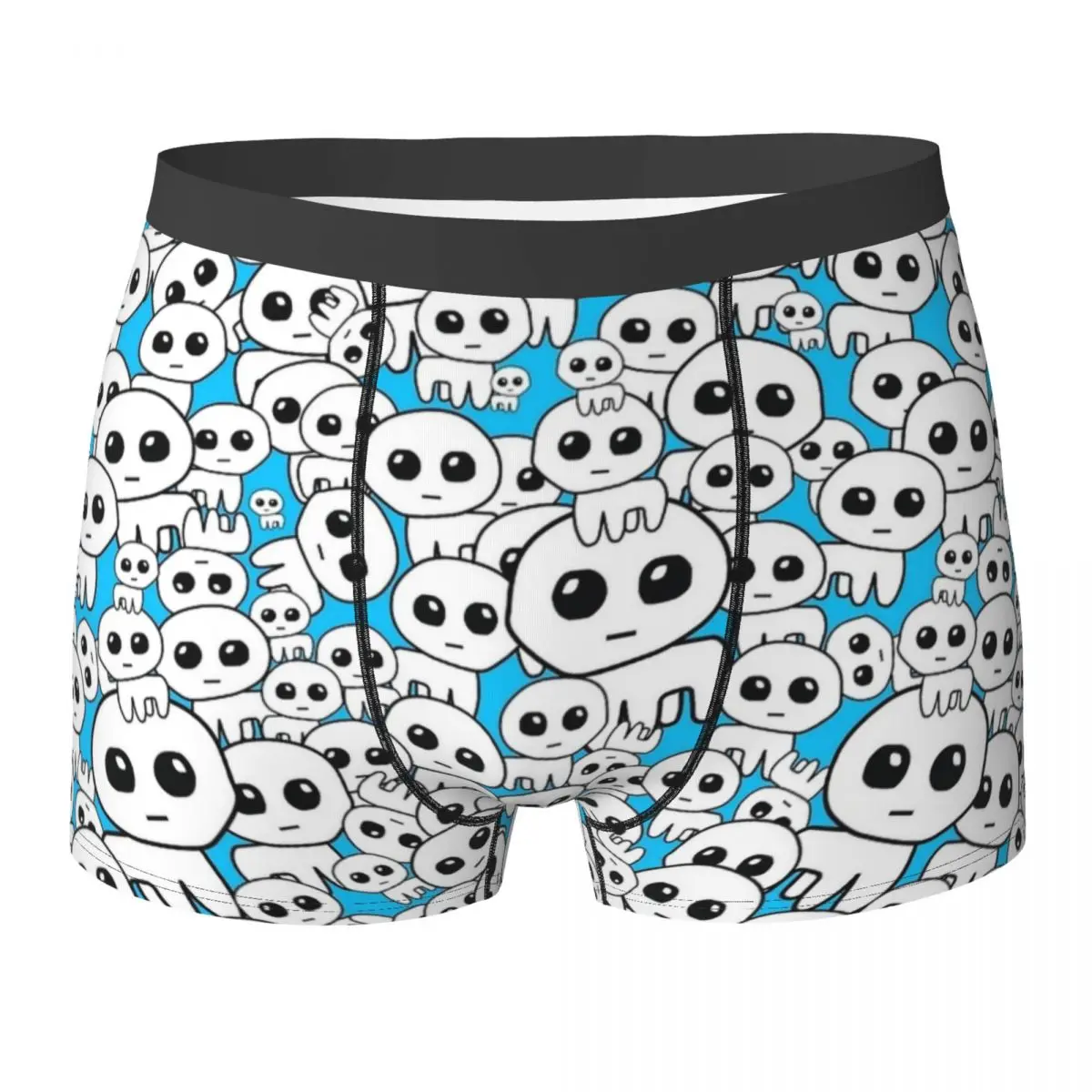 

TBH Аутизм существо мем Yippee нижнее белье синие мужские трусы с принтом милый багажник высокое качество трусы-боксеры большого размера