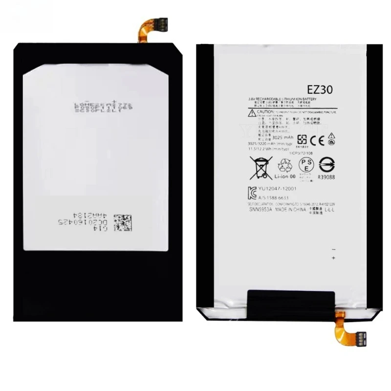 High Quality EZ30 Phone Battery 3.8V 3220mAh For Motorola XT1100 XT1103 XT1115 Google Nexus 6 Brand New Replacement Battery