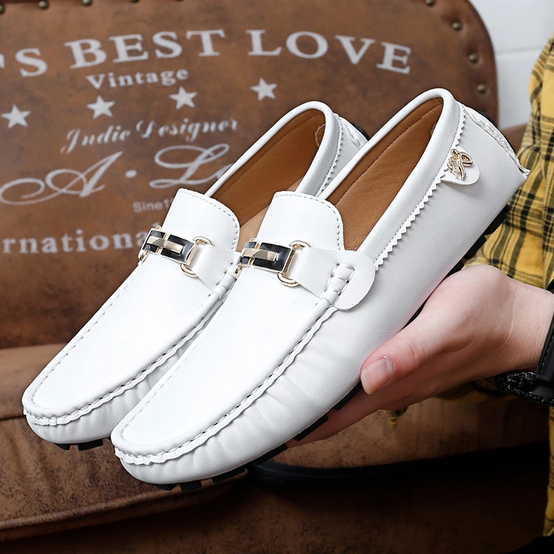 

YRZL 2025 Loafers For Men Slip On Casual Shoes Comfortable Driving Moccasins Breathable Lightweight Non Slip Fashion Male Shoes