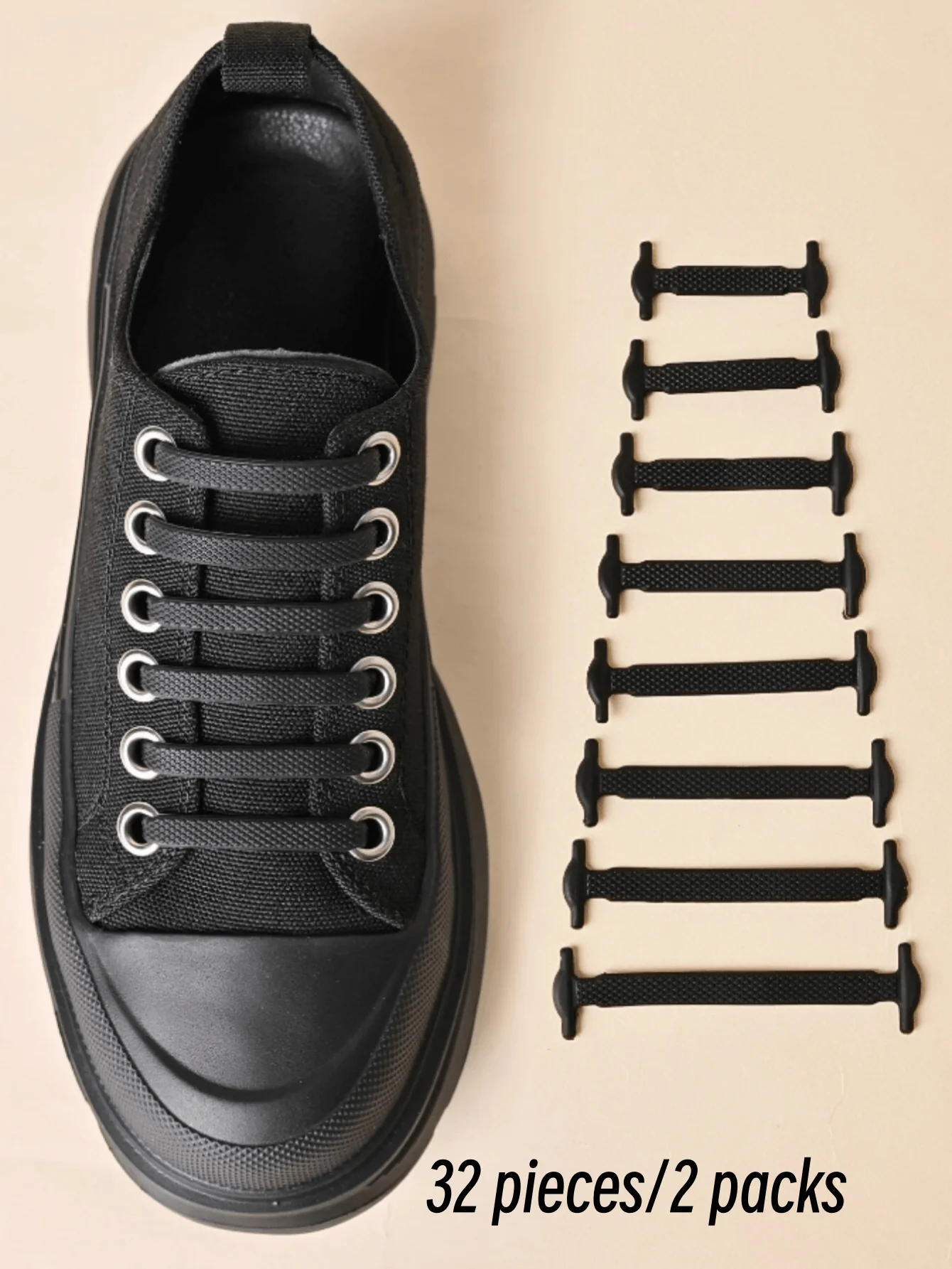 16 Teile/paket Weiß Silikon Keine Krawatte Schnürsenkel Stretch Schnürsenkel Für Turnschuhe Casual Schuhe Sport Schuhe Kampf Stiefel