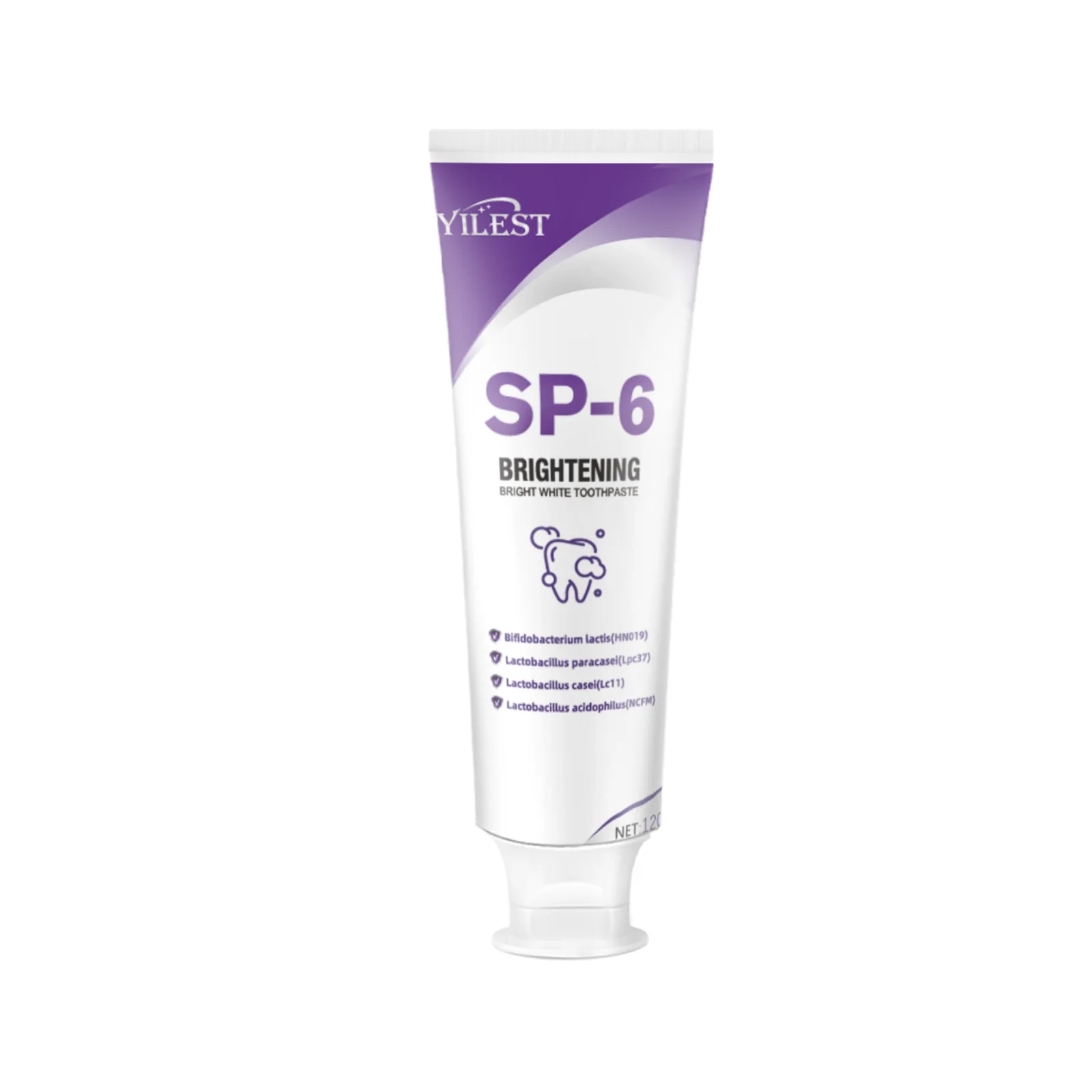 

120g SP6 Probiotic Toothpaste - YILEST Toothpaste for Whitening, Fresh Breath, Daily,Travelling